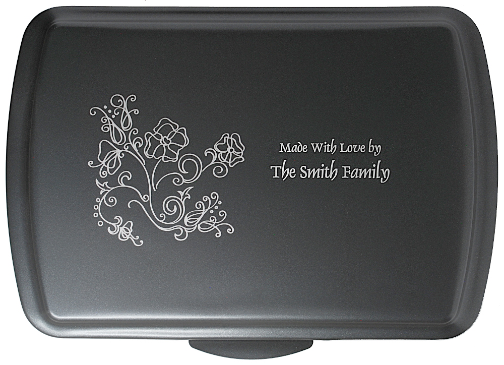 9x13" Traditional Gray Lid Only, Smooth Semigloss Finish - Click Image to Close