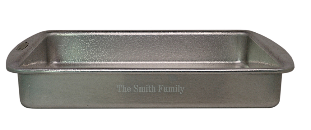 Personalized 9x13 Baking Dish - Cake Pan - Casserole Dish