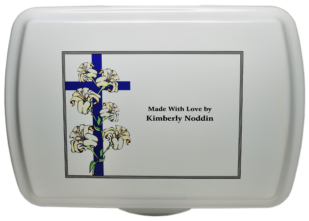 (image for) 9x13" Easter Cross Designer Series, Lid Only