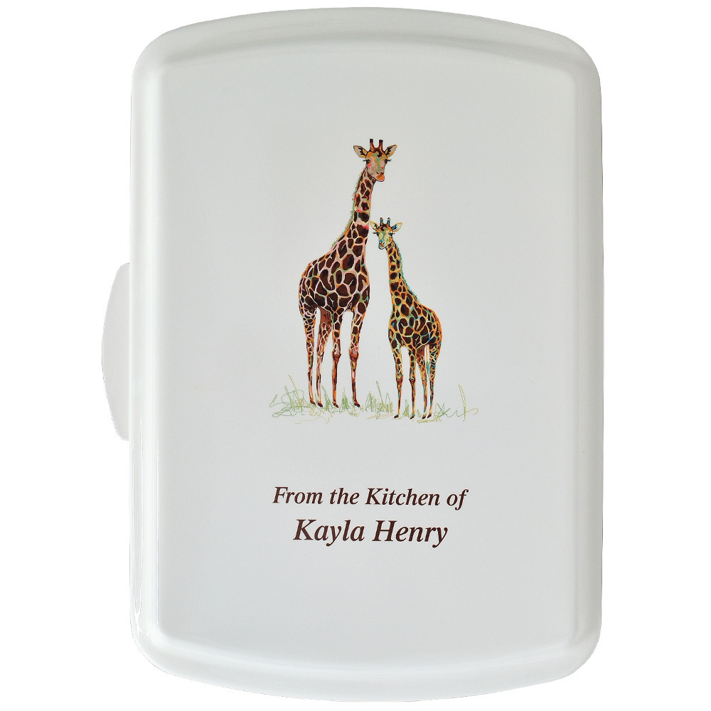 9X13" Giraffe Design, Doughmakers Pan - Click Image to Close