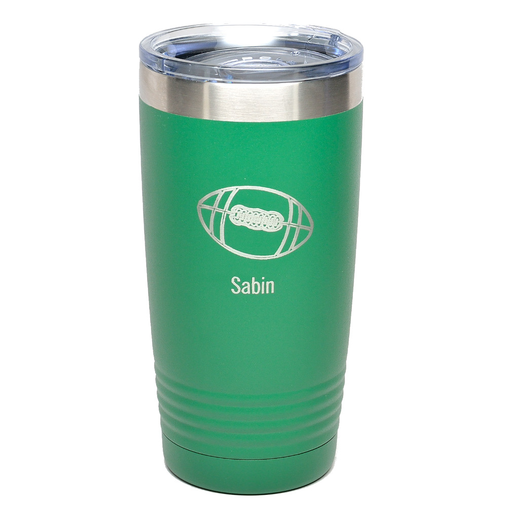 Green Polar Camel Insulated Tumbler, 20oz - Click Image to Close