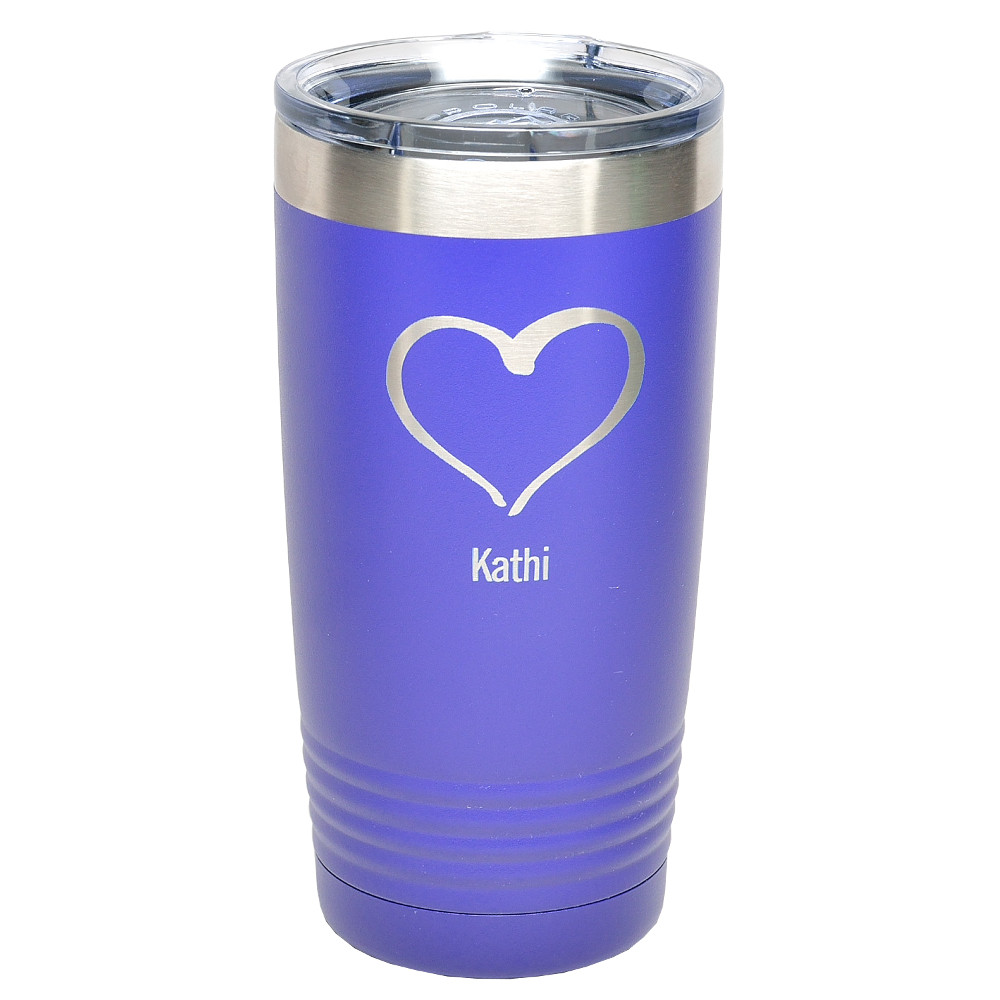 Purple Polar Camel Insulated Tumbler, 20oz - Click Image to Close