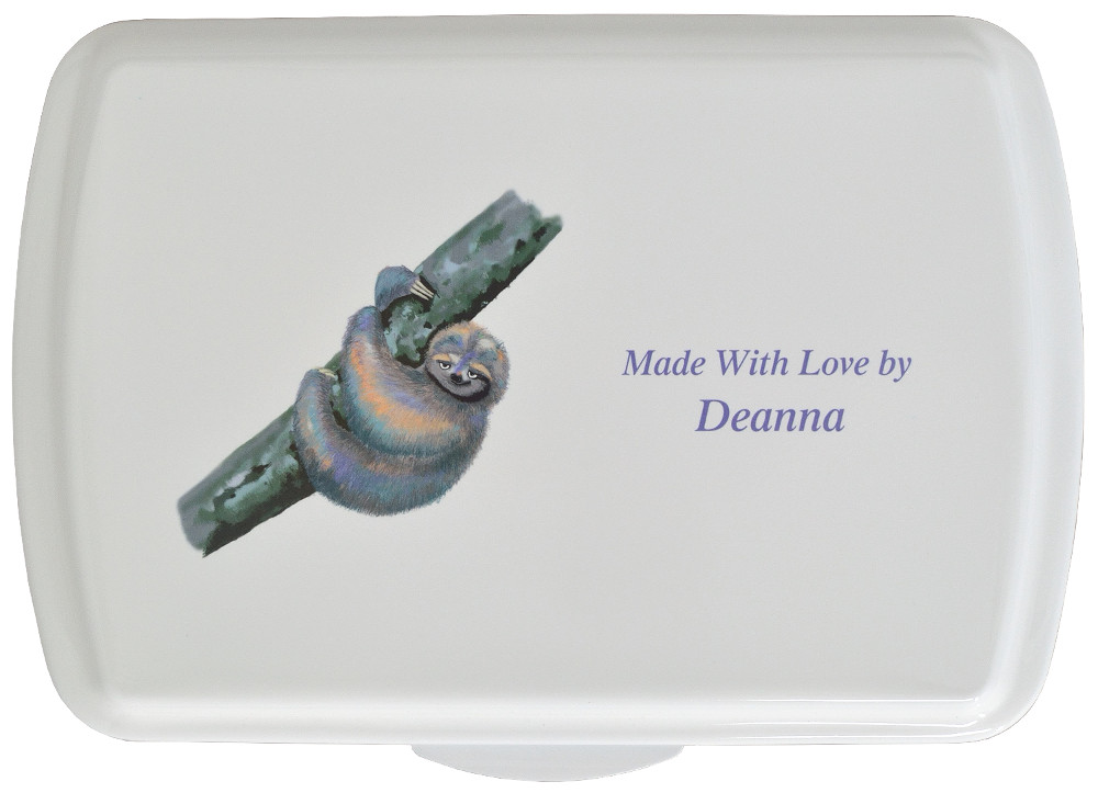 (image for) 9X13" Sloth Design, Bar Pan
